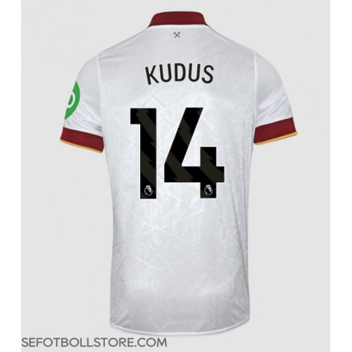 West Ham United Mohammed Kudus #14 Replika Tredje Tröja 2024-25 Kortärmad